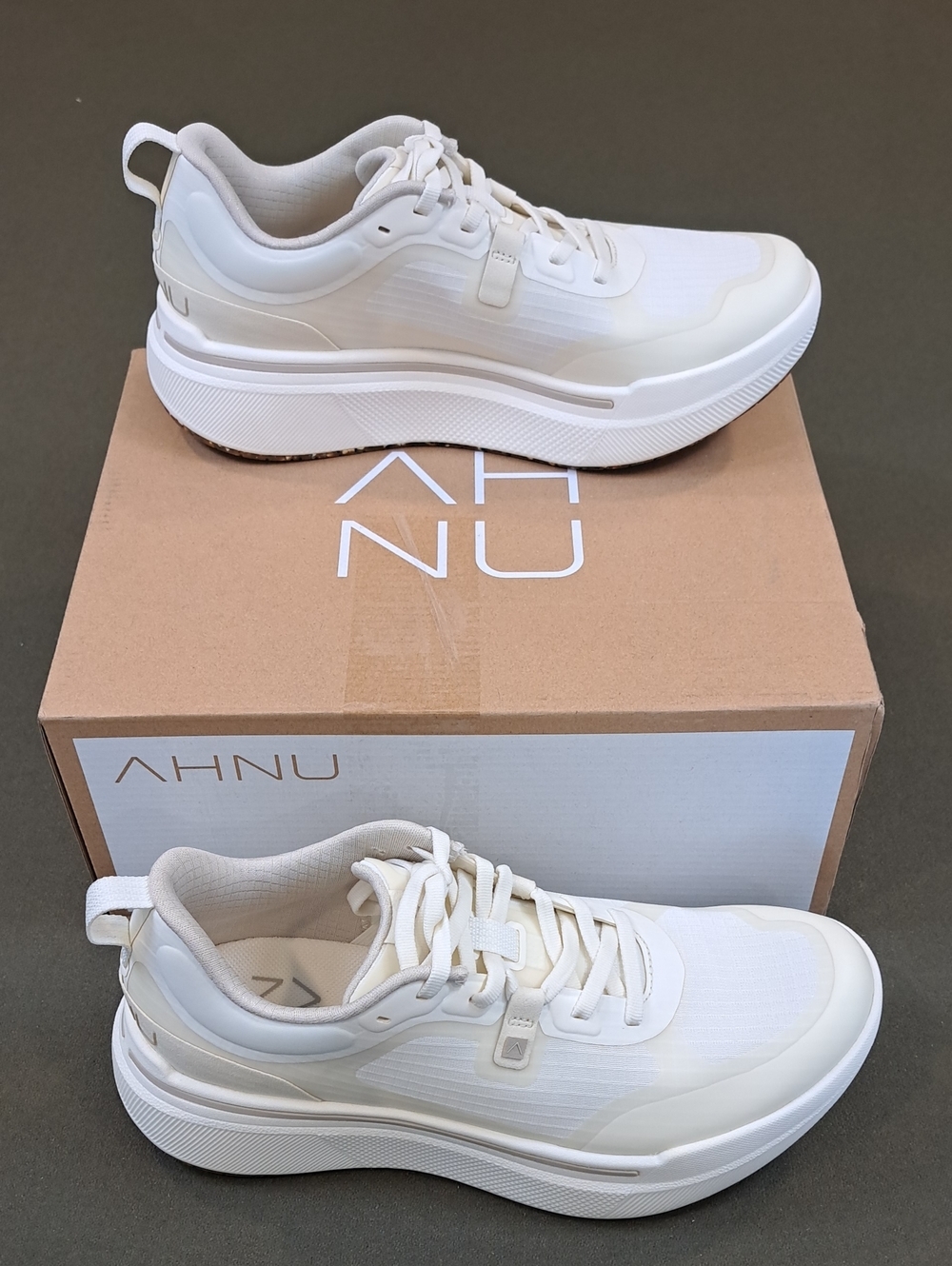 Ahnu - Women's Sequence 1 Low Sneakers - Color: Off White - Size: 7.5